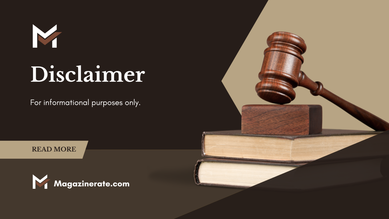 Disclaimer MagazineRate