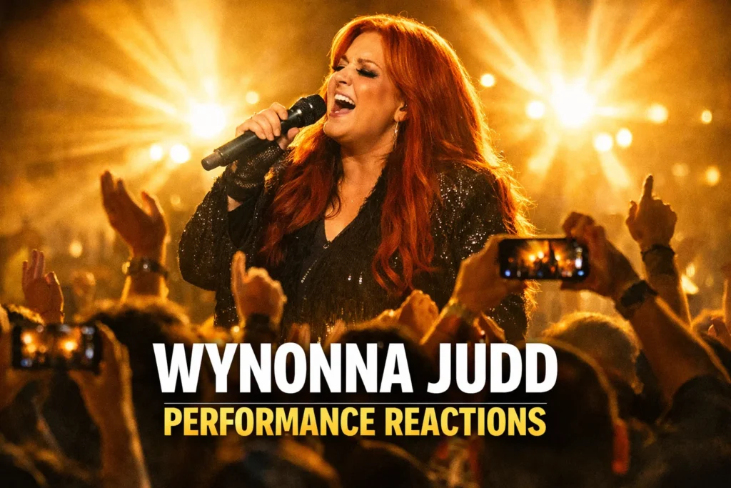 Wynonna Judd Performance Reactions Unforgettable Stage Moments
