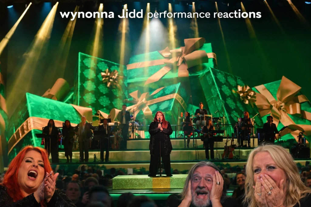 Wynonna Judd Performance Reactions Dynamic Stage Performance