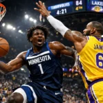Timberwolves vs Lakers match player stats