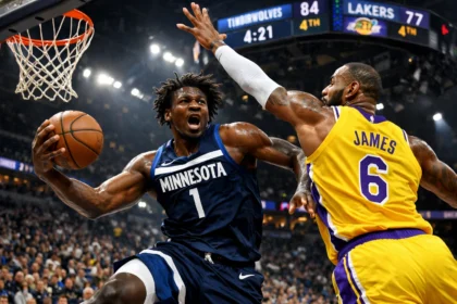 Timberwolves vs Lakers match player stats