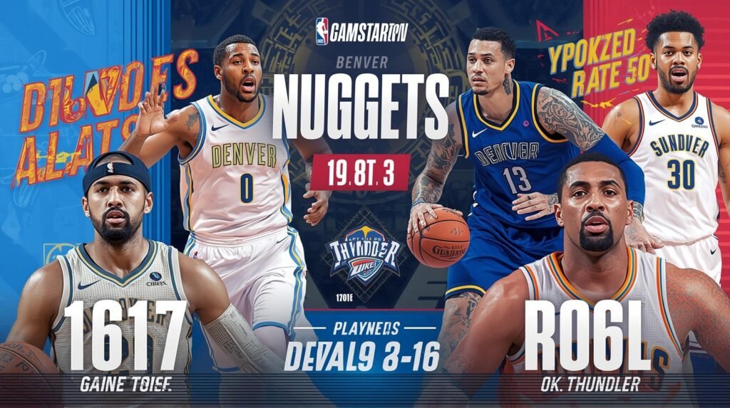 Denver Nuggets vs OKC Thunder Player Stats: NBA Game Box Score