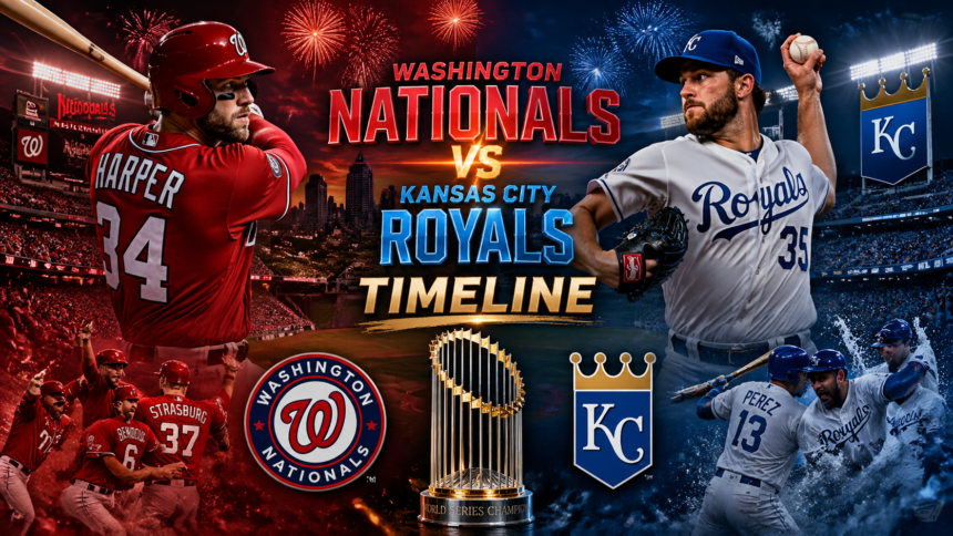 Washington Nationals vs Kansas City Royals Full Match Statistics