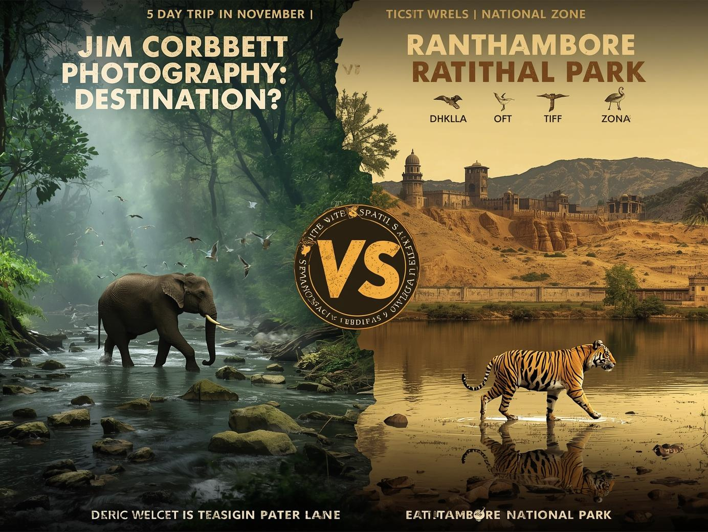 Corbett or Ranthambore for a 5-Day Budget Photography Trip?