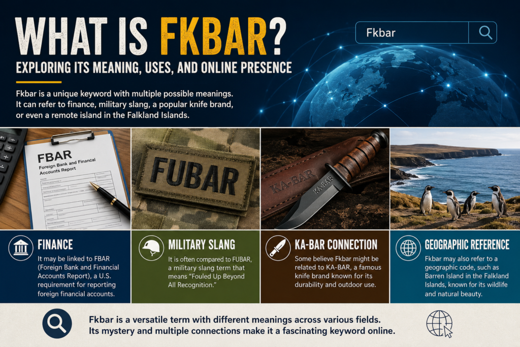 What Is Fkbar? Exploring Its Meaning, Uses, and Online Presence