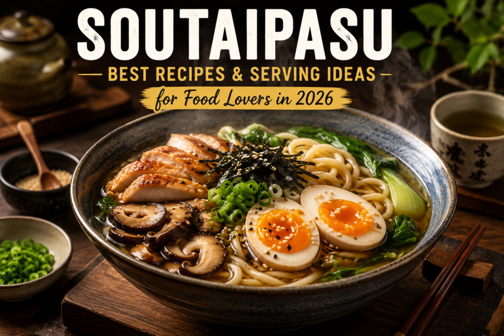 Best Soutaipasu Recipes & Serving Ideas 2026