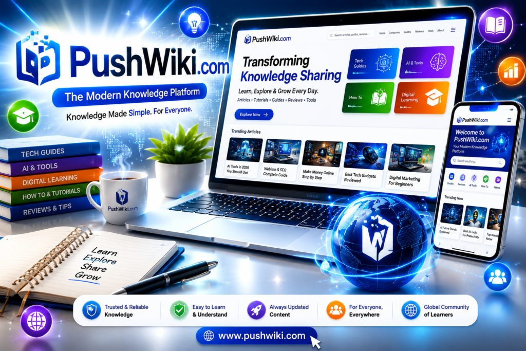 Pushwiki com delivers expert tech guides, AI reviews, and digital knowledge to help readers learn smarter online.