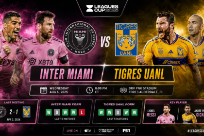 Inter Miami vs Tigres UANL Timeline: Goals & Highlights