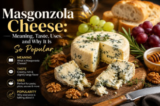 Masgonzola Cheese: Meaning, Taste, Uses, and Why It Is So Popular