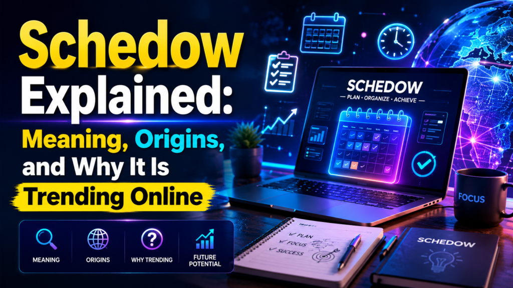 Schedow Explained: Meaning, Origins, and Why It Is Trending Online