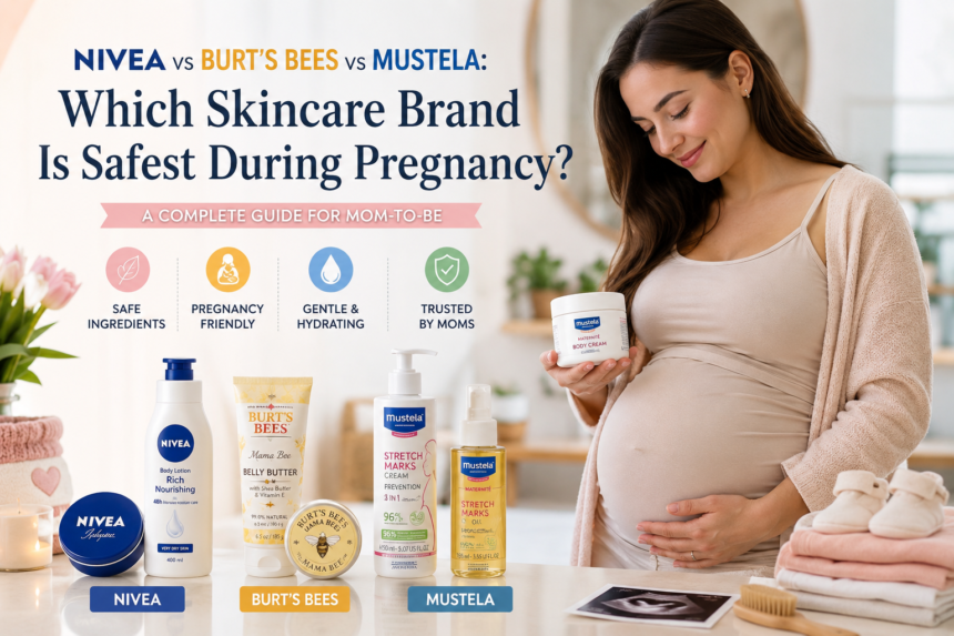 Nivea vs Burt’s Bees vs Mustela: Which Skincare Brand Is Safest During Pregnancy?