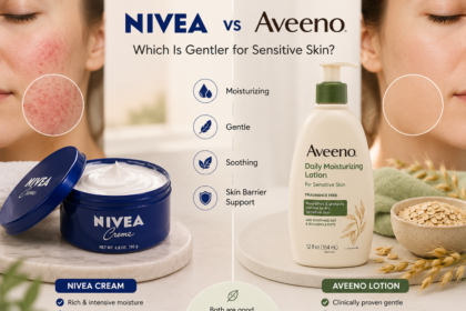 Nivea vs Aveeno for Sensitive Skin: How Gentle Are Nivea Creams Compared to Aveeno?
