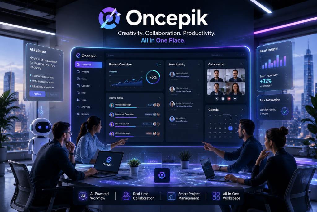 Oncepik in 2026: The Ultimate Creativity & Productivity Hub