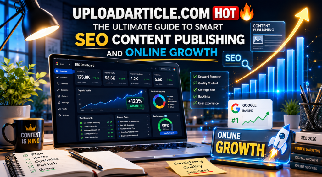 UploadArticle.com Hot: The Ultimate Guide to Smart SEO Content Publishing and Online Growth