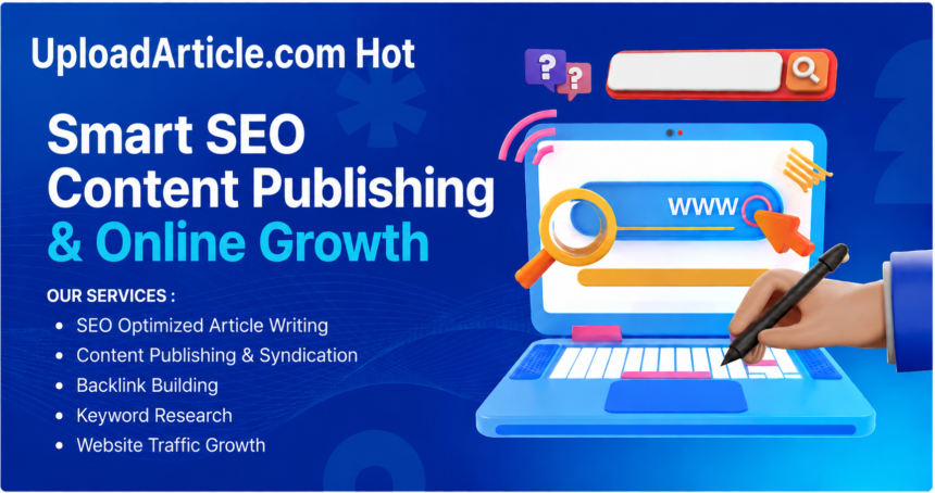 UploadArticle.com Hot: The Ultimate Guide to Smart SEO Content Publishing and Online Growth
