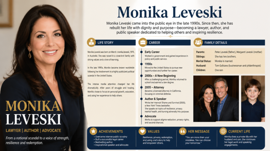 Monika Leveski Life Story, Career and Family Details