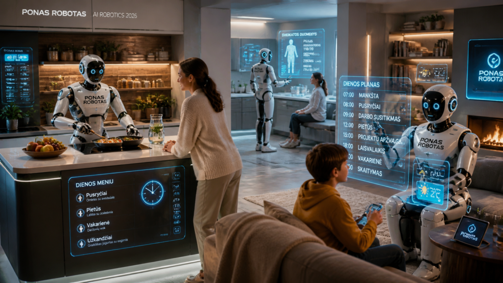 Ponas Robotas: How AI Robotics Is Transforming Everyday Life