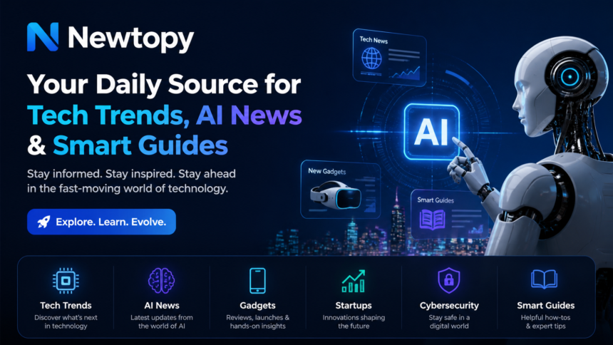 Newtopy – Your Daily Source for Tech Trends, AI News & Smart Guides