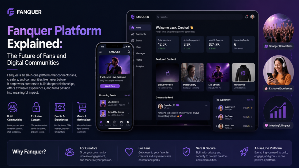 Fanquer Platform Explained: The Future of Fans and Digital Communities