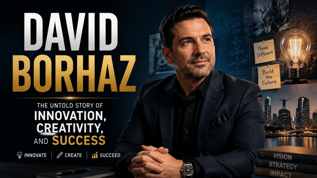 David Borhaz Story of Success Innovation and Creative Thinking