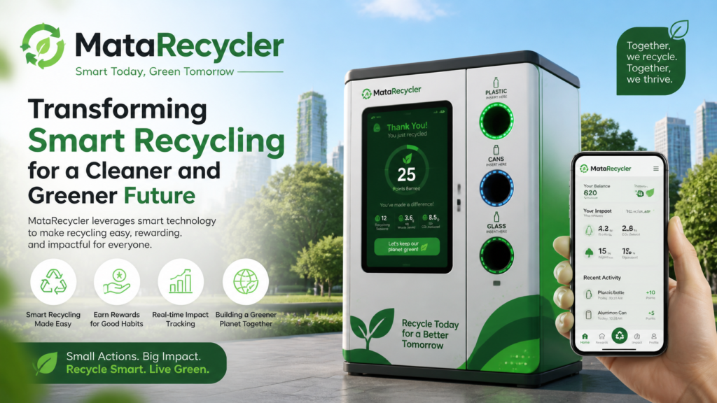 MataRecycler: Transforming Smart Recycling for a Cleaner and Greener Future