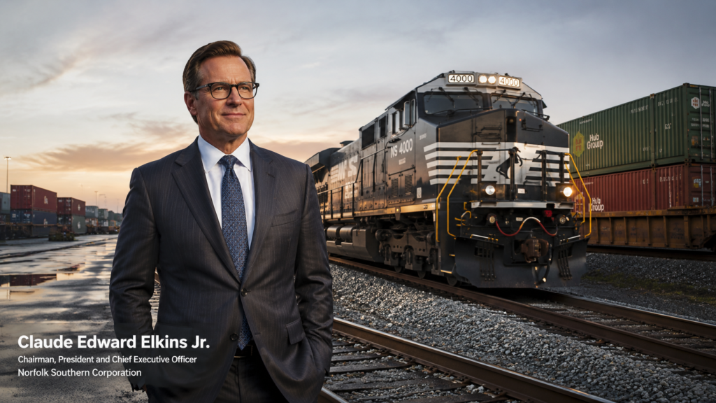 Claude Edward Elkins Jr: From Railroad Brakeman to Norfolk Southern Executive Leader