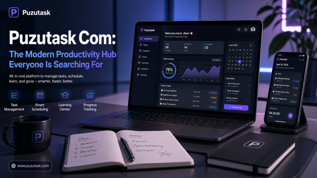 Puzutask Com: The Modern Productivity Hub Everyone Is Searching For