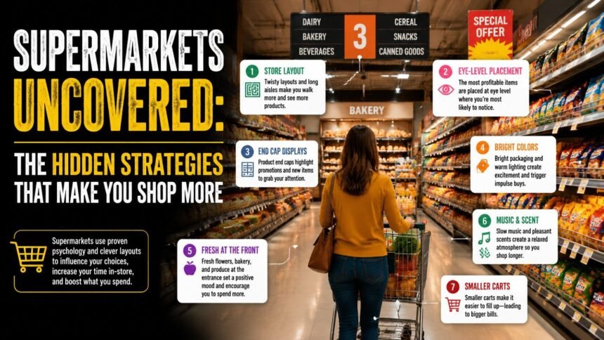 Supermarkets Uncovered: The Hidden Strategies That Make You Shop More