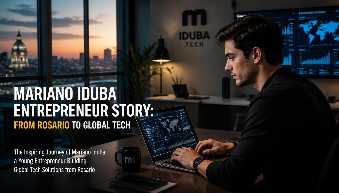 Mariano Iduba Entrepreneur Story: From Rosario to Global Tech