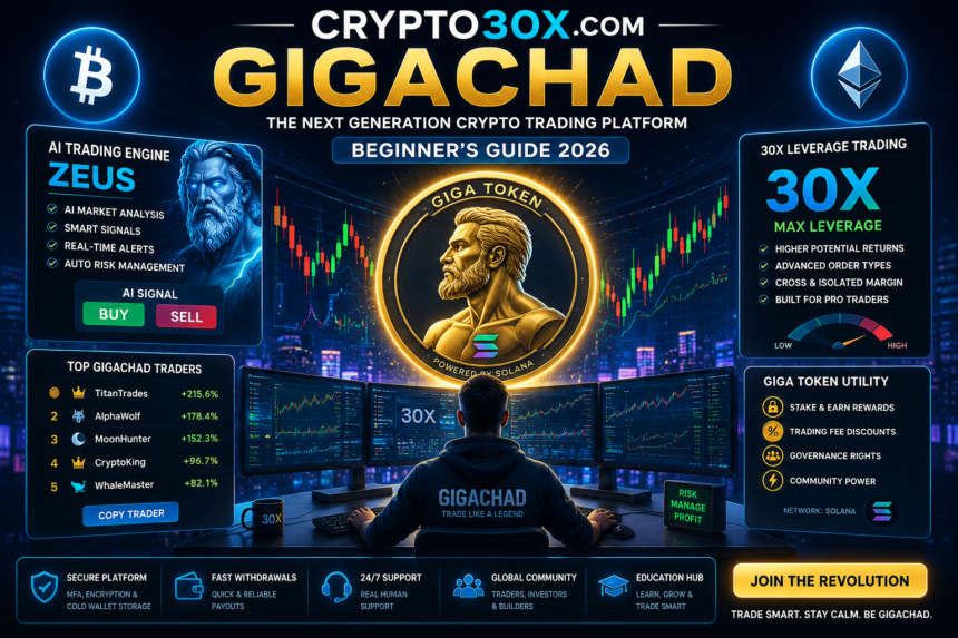 What Is Crypto30x.com Gigachad? Complete Beginner's Guide for 2026