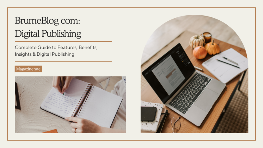 BrumeBlog com: Complete Guide to Features, Benefits, Insights & Digital Publishing