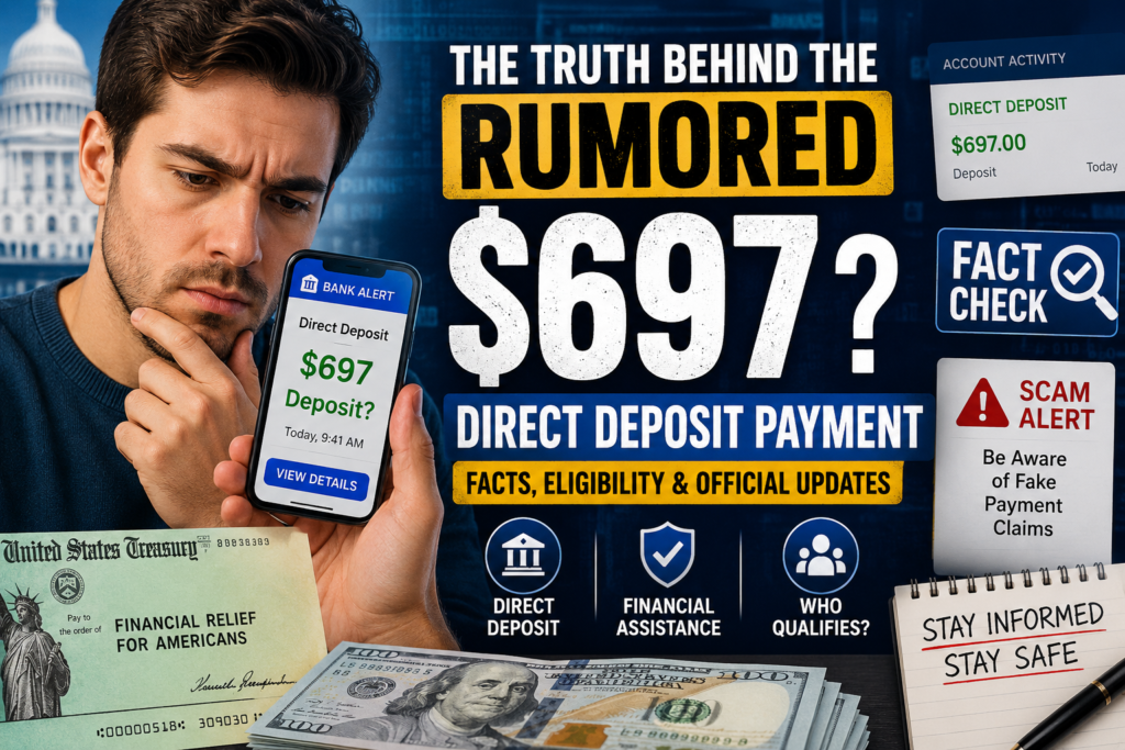 The Truth Behind the Rumored $697 Direct Deposit Payment