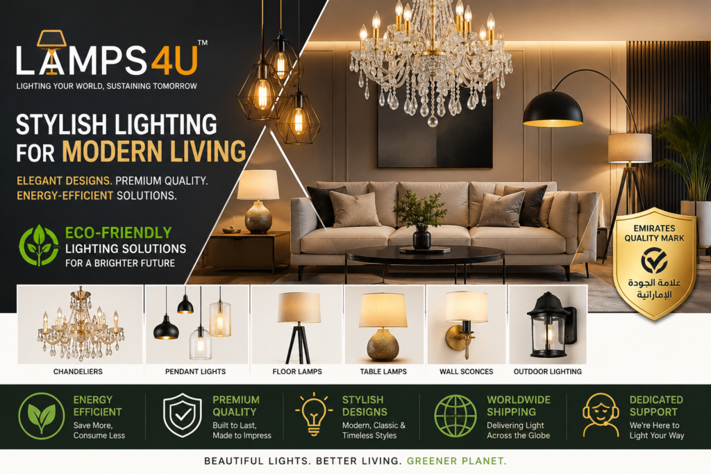 Lamps4U? A Complete Guide to Its Stylish and Eco-Friendly Lighting Solutions