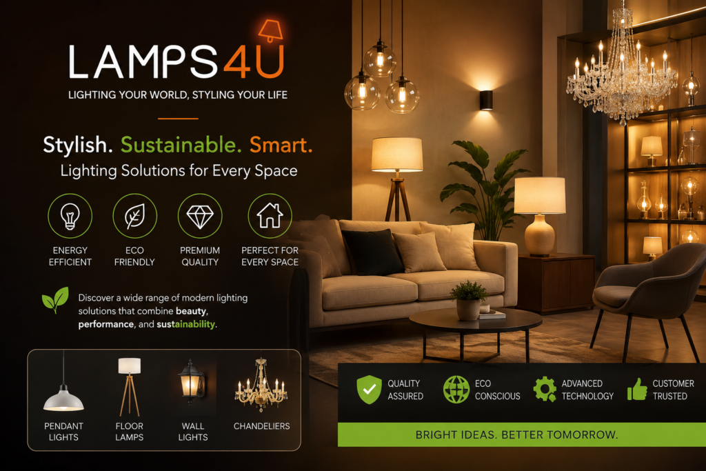 Lamps4U? A Complete Guide to Its Stylish and Eco-Friendly Lighting Solutions