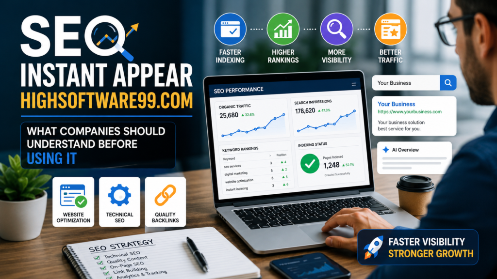 SEO Instant Appear HighSoftware99.com: What Companies Should Understand Before Using It