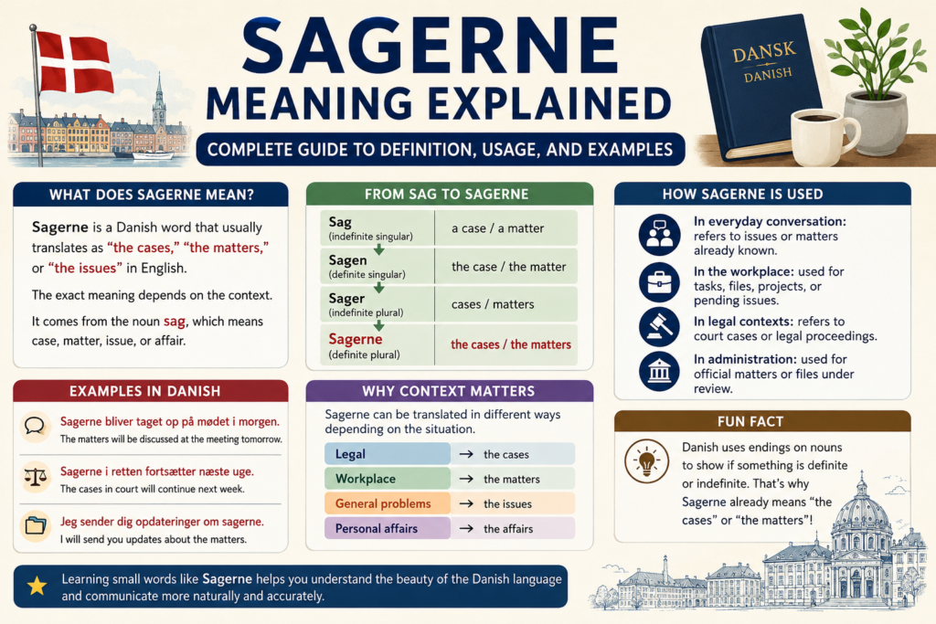 Sagerne Meaning Explained: Complete Guide to Definition, Usage, and Examples