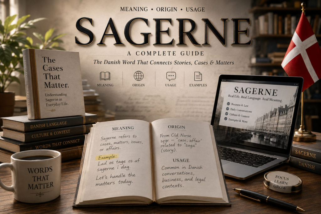 Sagerne Meaning Explained: Complete Guide to Definition, Usage, and Examples