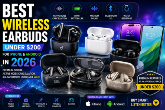 Best Wireless Earbuds Under $200 for iPhone and Android in 2026