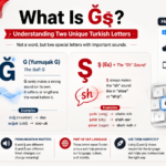 What Is Ğş? The Meaning Behind These Turkish Letters