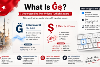 What Is Ğş? The Meaning Behind These Turkish Letters