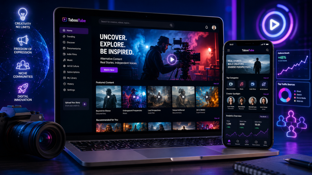 What Is TabooTube? Full Guide to Features, Content & How It Works