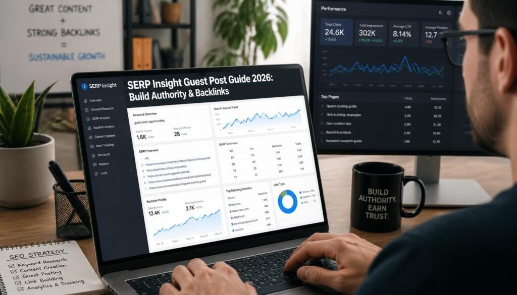 SERP Insight Guest Post Guide 2026: Build Authority & Backlinks