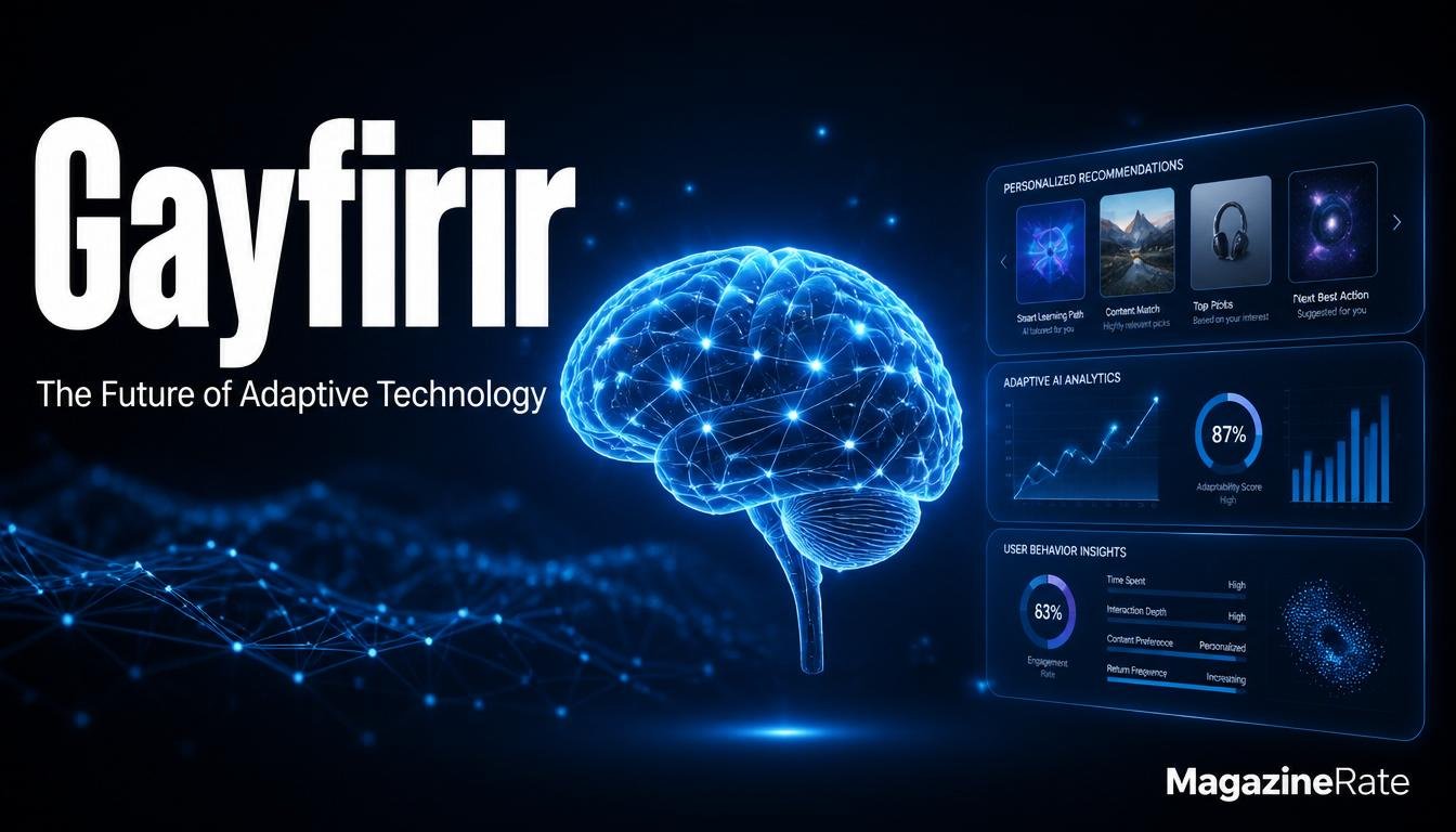 Gayfirir Explained: How Adaptive Technology Learns Your Behavior and Personalizes Everything