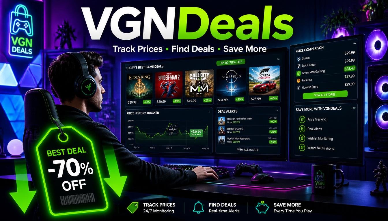 VGNDeals: The Ultimate Guide to Video Game Deals, Price Tracking & Smart Gaming Savings
