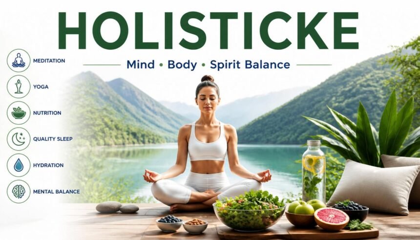 Holisticke Living: A Complete Guide to Mind, Body, and Spirit Balance