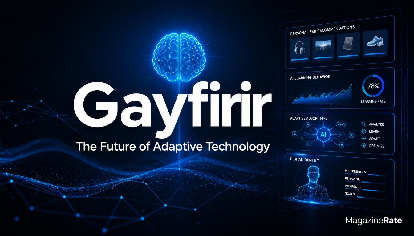 Gayfirir Explained: How Adaptive Technology Learns Your Behavior and Personalizes Everything