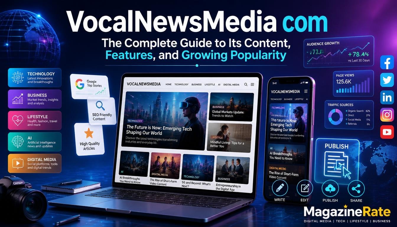 VocalNewsMedia com: The Complete Guide to Its Content, Features, and Growing Popularity