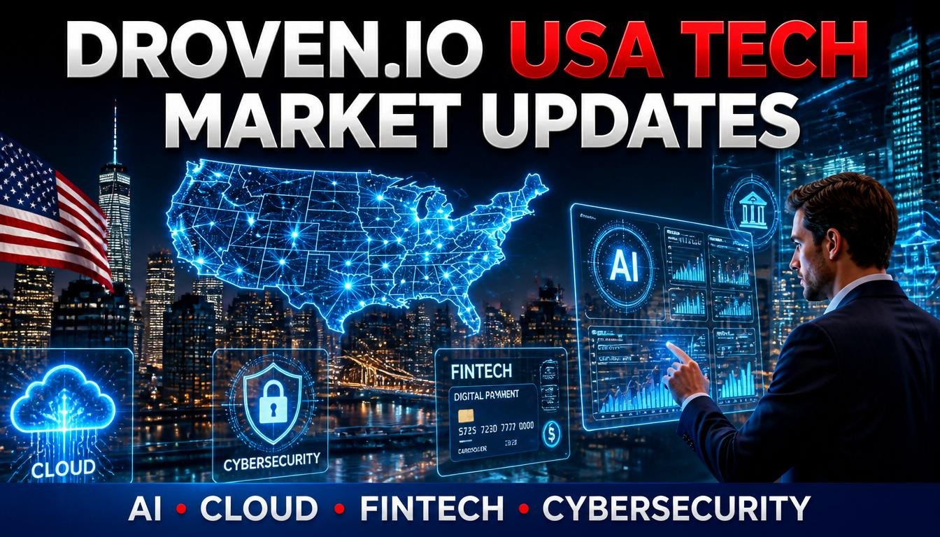 Droven.io USA Tech Market Updates Guide: What’s Changing in American Technology & Future Trends 2026